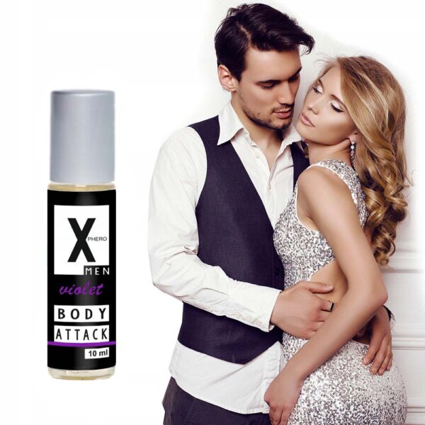 Духи з феромонами чоловічі aurora xphero violet 10 ml - Зображення 2