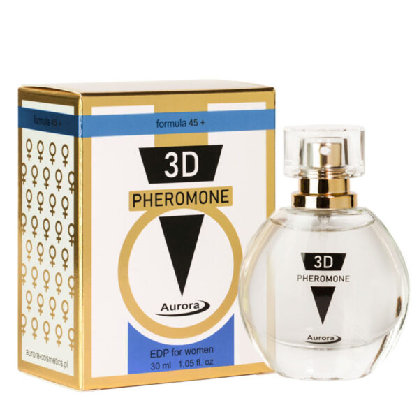 Духи із феромонами жіночі aurora 3d pheromone formula 45+, 30ml