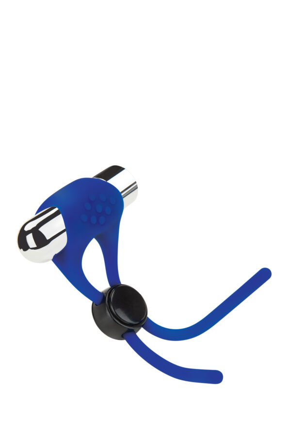 Ерекційне кільце з віброкулею zolo rechargeable adjustable c-ring