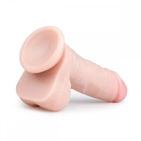 Фалоімітатор easytoys realistic dildo-17,5 см бежевий - Зображення 3