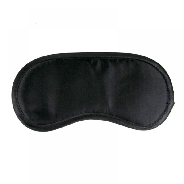 Маска на очі easytoys black satin eye mask
