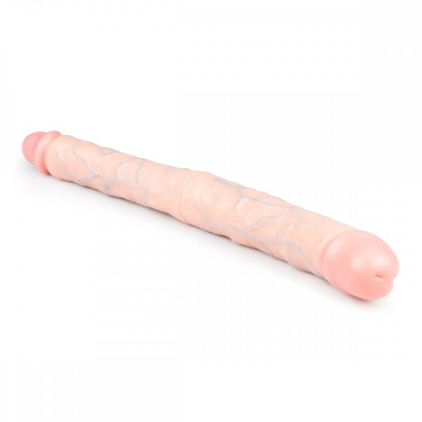 Двосторонній реалістичний фалоімітатор easy toys " mr. long dong» 50cm - Зображення 2