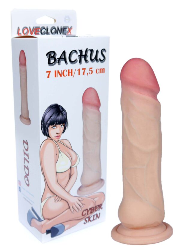 Фалоімітатор dildo-bachus-loveclonex 7"" - Зображення 4