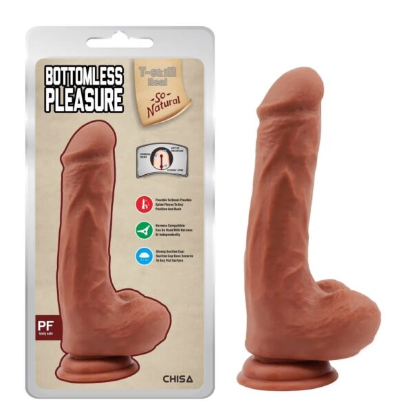 Фалоімітатор на присосці bottomless pleasure chisa