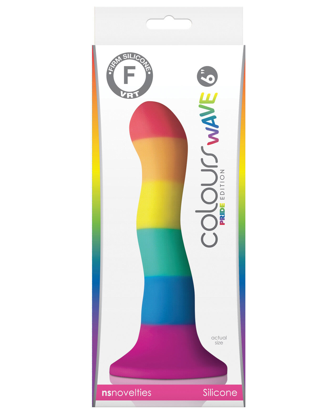 Фалоімітатор силікон ns novelties colours pride edition 6inch dildo - Зображення 2