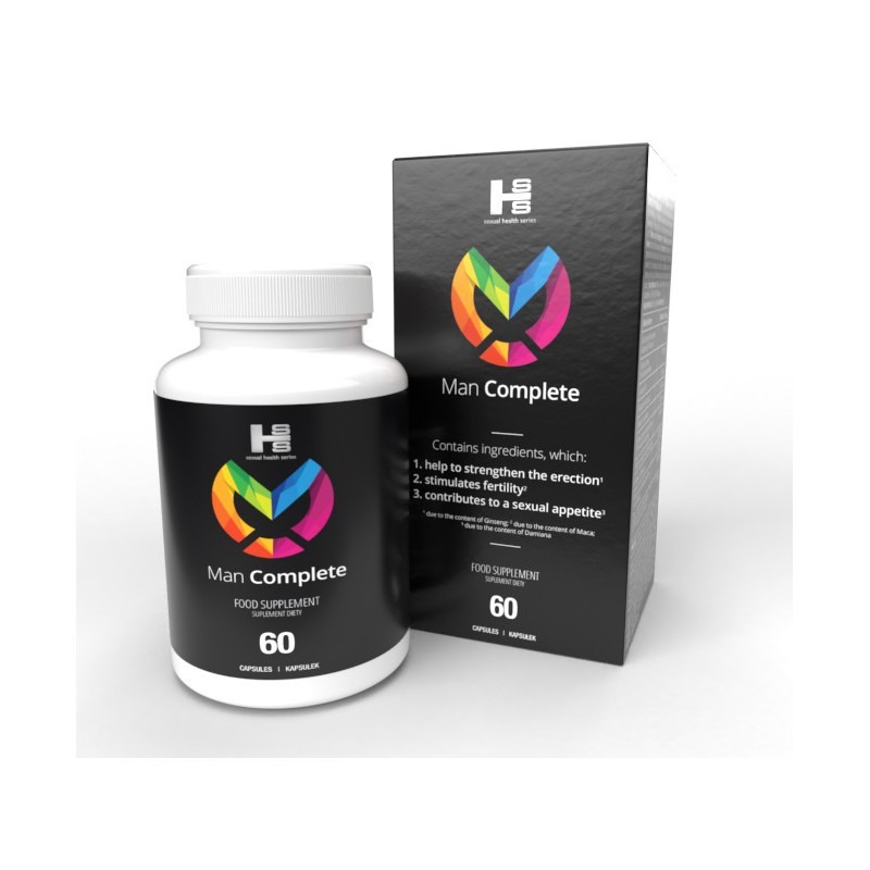 Капсули для потенції complete man 60 капсул