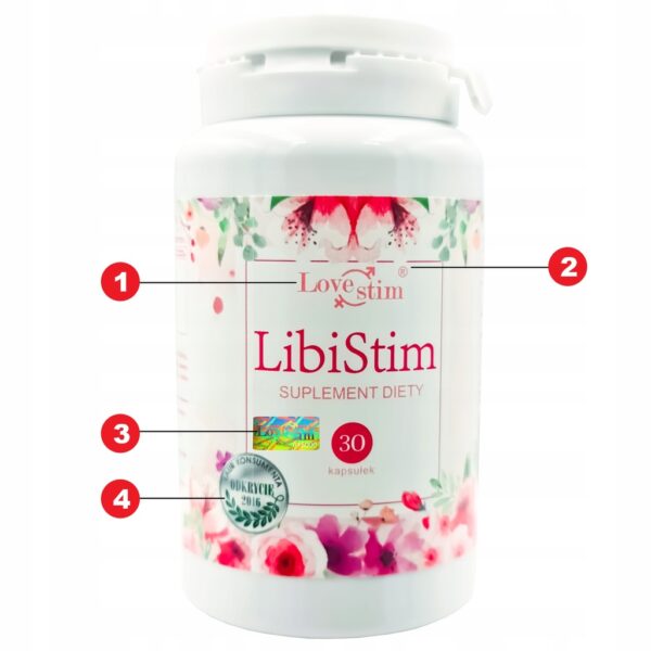 Капсули для підвищення лібідо жіночі lovestim libistim (ціна за упаковку, 30 капсул) - Зображення 2