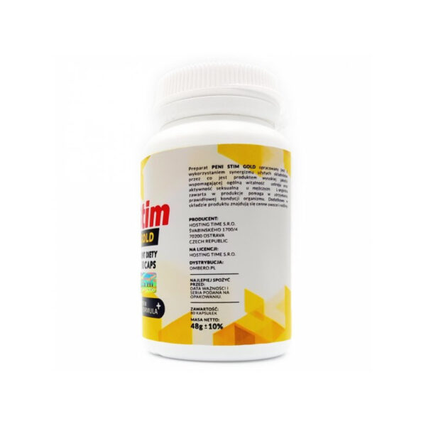 Капсули для збільшення ерекції lovestim penistim gold (ціна за упаковку, 80 капсул) - Зображення 3