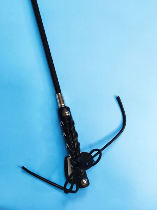 Батіг ds fetish whip braid black - Зображення 5