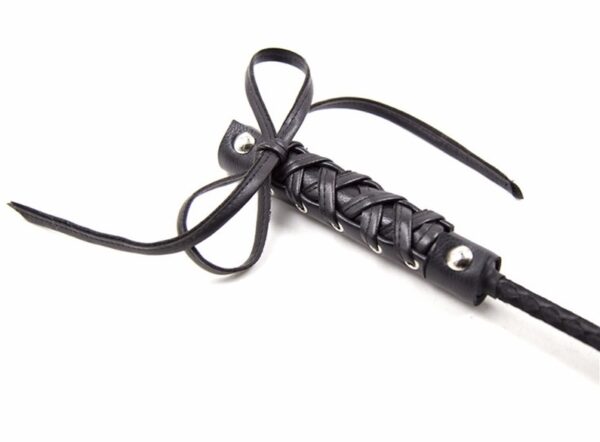 Батіг ds fetish whip braid black - Зображення 2