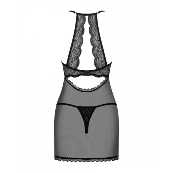 Пеньюар obsessive pearlove та стрінги s/M - Зображення 5