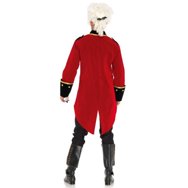 Чоловічий костюм капітана m/L, leg avenue, 2 предмети, червоний - Зображення 3