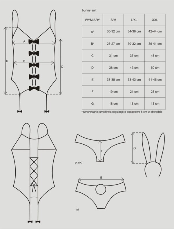 Костюм зайчика рожевий bunny suit l/Xl - Зображення 6