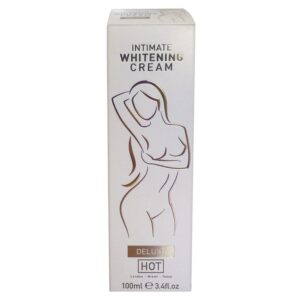 Крем для освітлення шкіри intimate hot whitening cream deluxe 100 мл