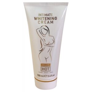 Крем для освітлення шкіри intimate hot whitening cream deluxe 100 мл