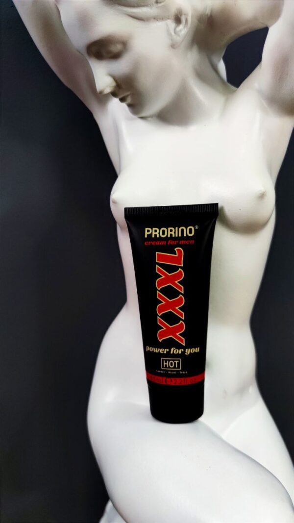 Крем, що збільшує об'єм, сильний hot prorino xxxl cream for men 65 мл - Зображення 2