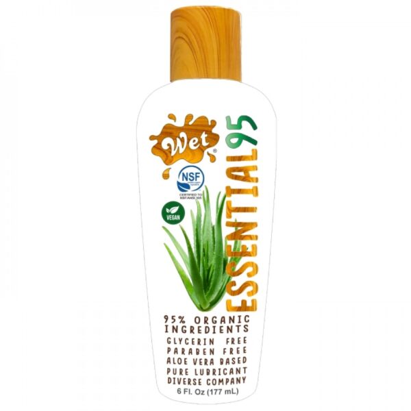 Лубрикант wet essential95 certified 95% organic aloe based 177 мл