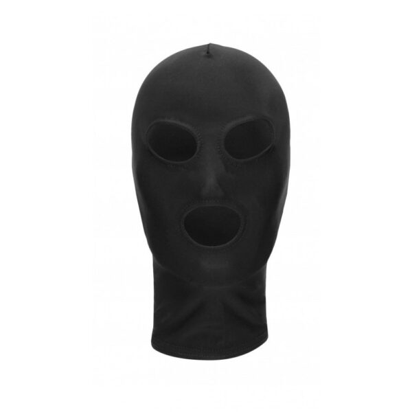 Маска з отворами для рота та очей ouch subversion mask - black - Зображення 3