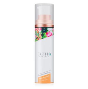 Масажна олія exotiq massage oil vanilla caramel 100 мл