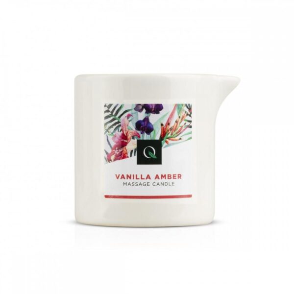 Масажна свічка exotiq massage candle vanilla amber - 60 мл - Зображення 2
