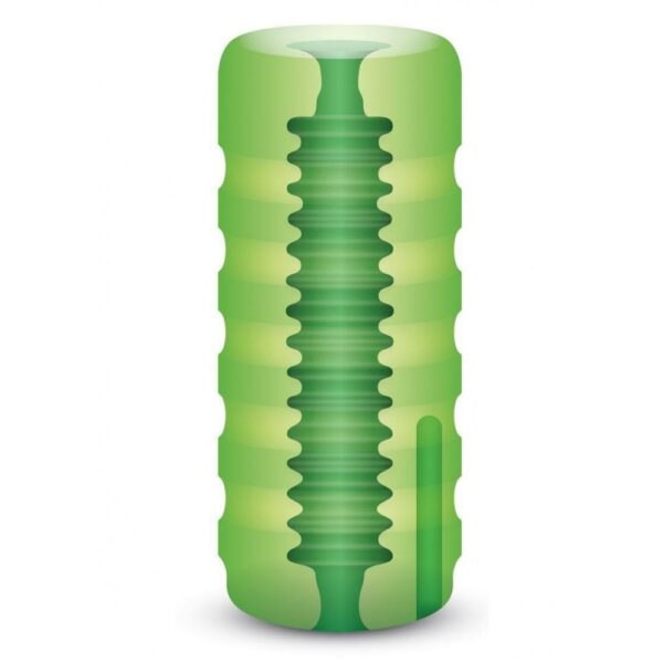Мастурбатор із віброкулею zolo original squeezable vibr. stroker
