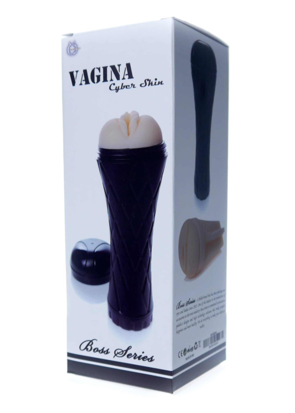 Мастурбатор у колбі з кібершкіри-vagina cyber skin- latarka - Зображення 2