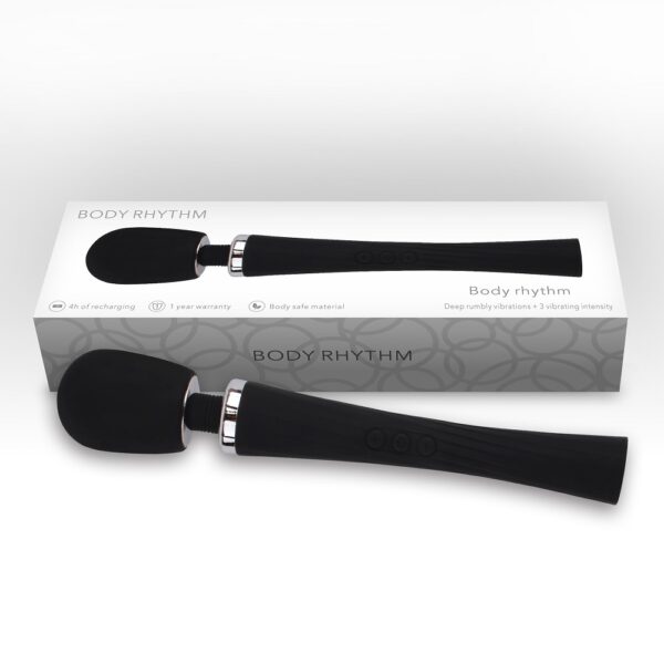 Мікрофон з гнучкою головкою chisa body rhythm ryra the wand, чорний