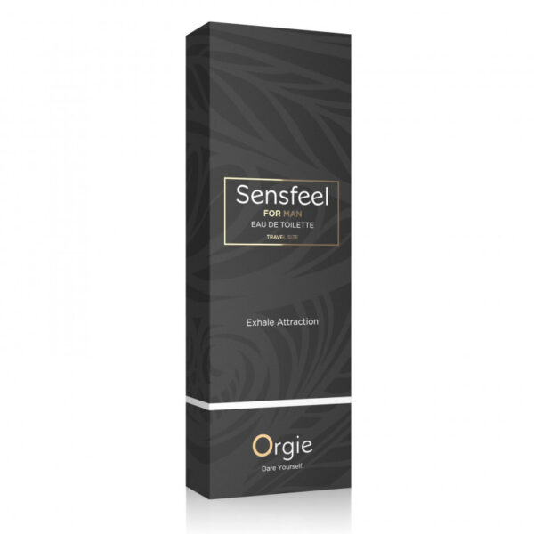 Чоловіча туалетна вода sensfeel афродизіак, 10 мл ефективна феромон-технологія orgie