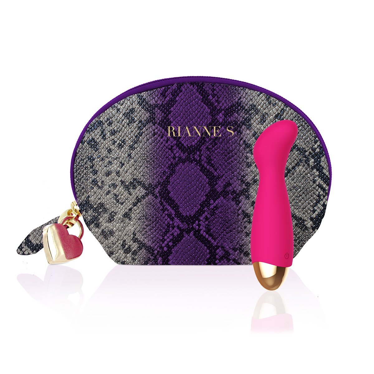 Міні вібратор у сумочці rs - essentials - boa mini g roze