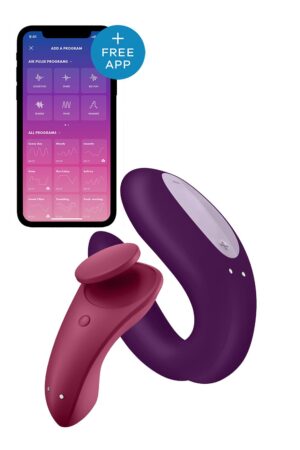 Набір секс іграшок satisfyer partner box 1 (double joy + sexy secret)