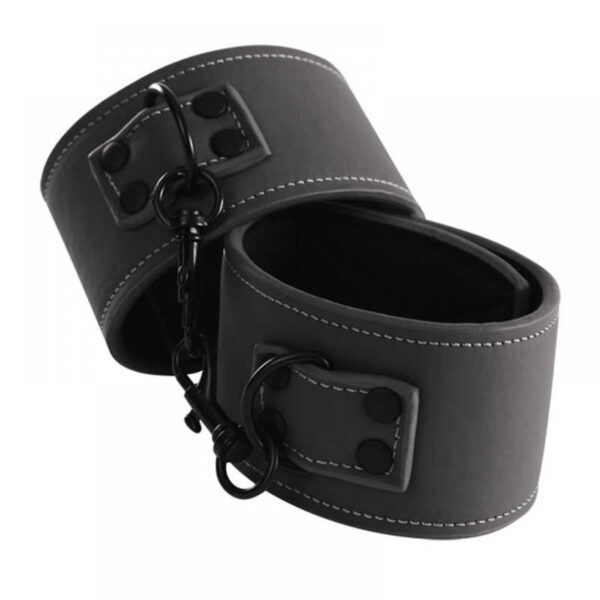 Наручники на зап'ястя, чорні renegade bondage wrist cuffs black