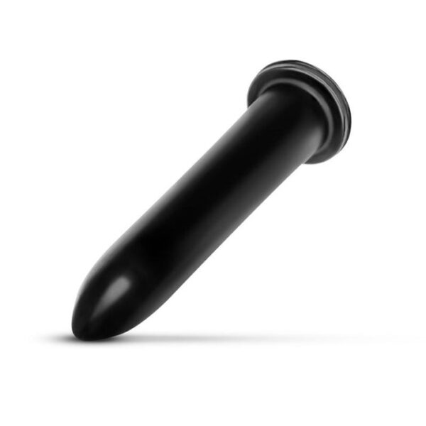 Великий фалоімітатор all black ab06 чорний, 20 см - Зображення 3