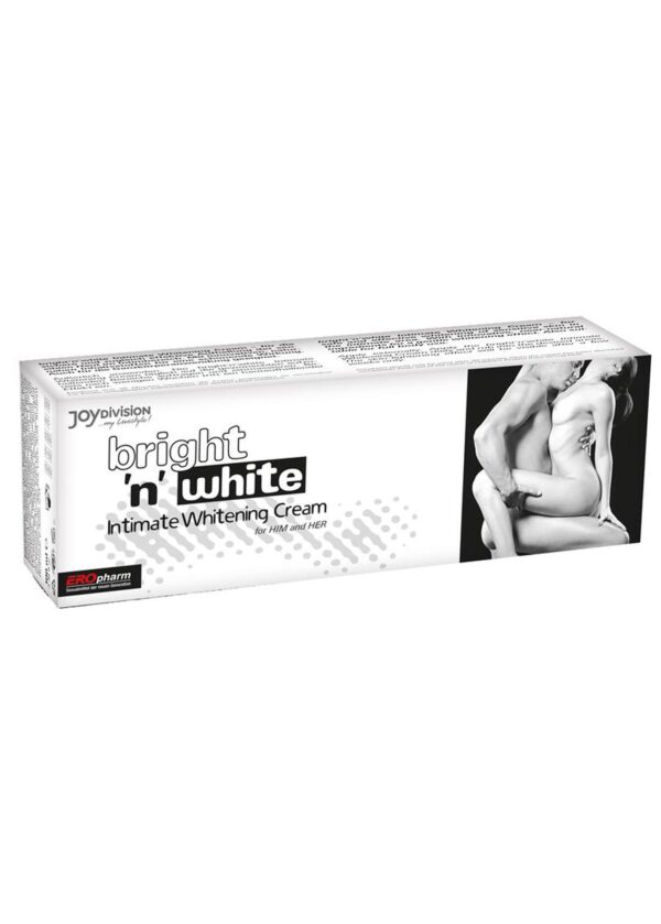 Відбілюючий анальний крем eropharm bright "n" "white intimate whitening cream 100ml - Зображення 2