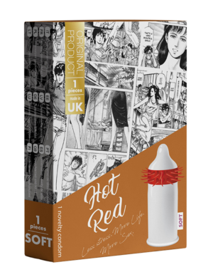 Презервативи egzo hot red