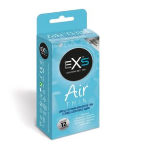 Презервативи exs air thin feel із латексу високої якості (ціна за упаковку, 12 шт.)