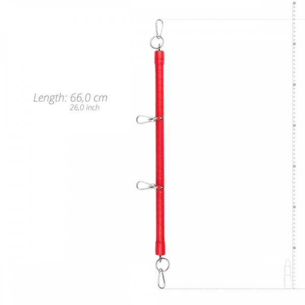 Розпірка з карабінами whipped shawn spreader bar - 50 см, червона - Зображення 4