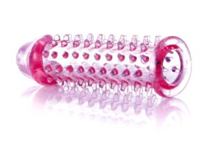 Рельєфна насадка stymulator-penis sleeve pink