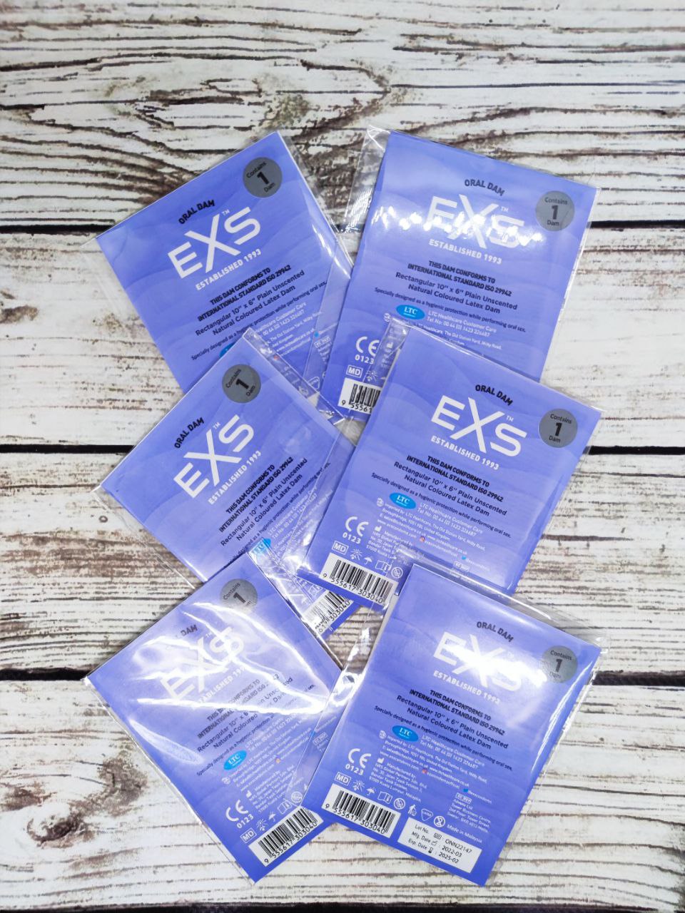 Серветка латексна для орального сексу oral latex dam - Зображення 4