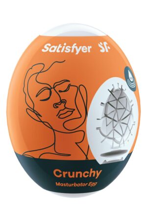 Самозмащувальний мастурбатор satisfyer masturbator egg chrunchy