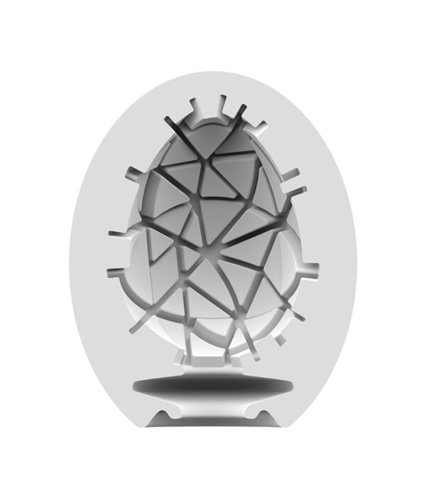 Самозмащувальний мастурбатор satisfyer masturbator egg chrunchy - Зображення 2