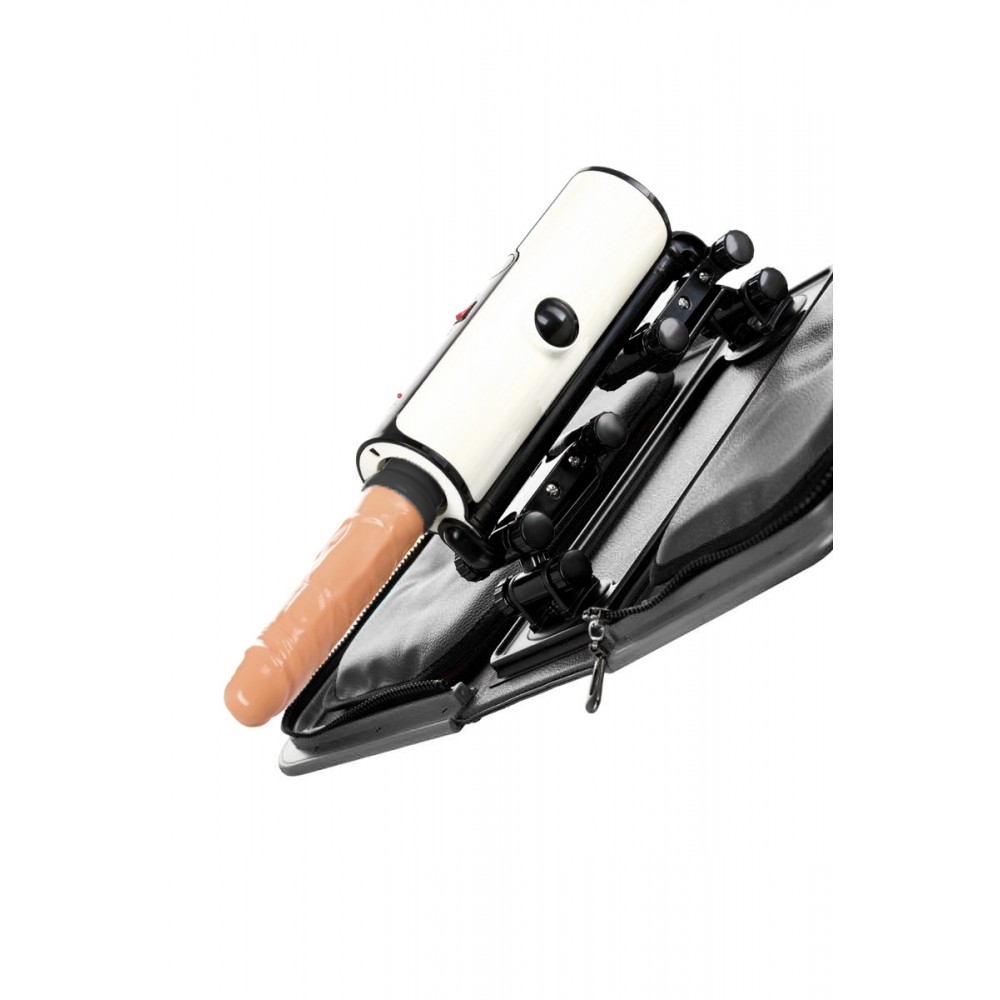 Портативна секс-машина в сумці zslx, чорна - Зображення 2