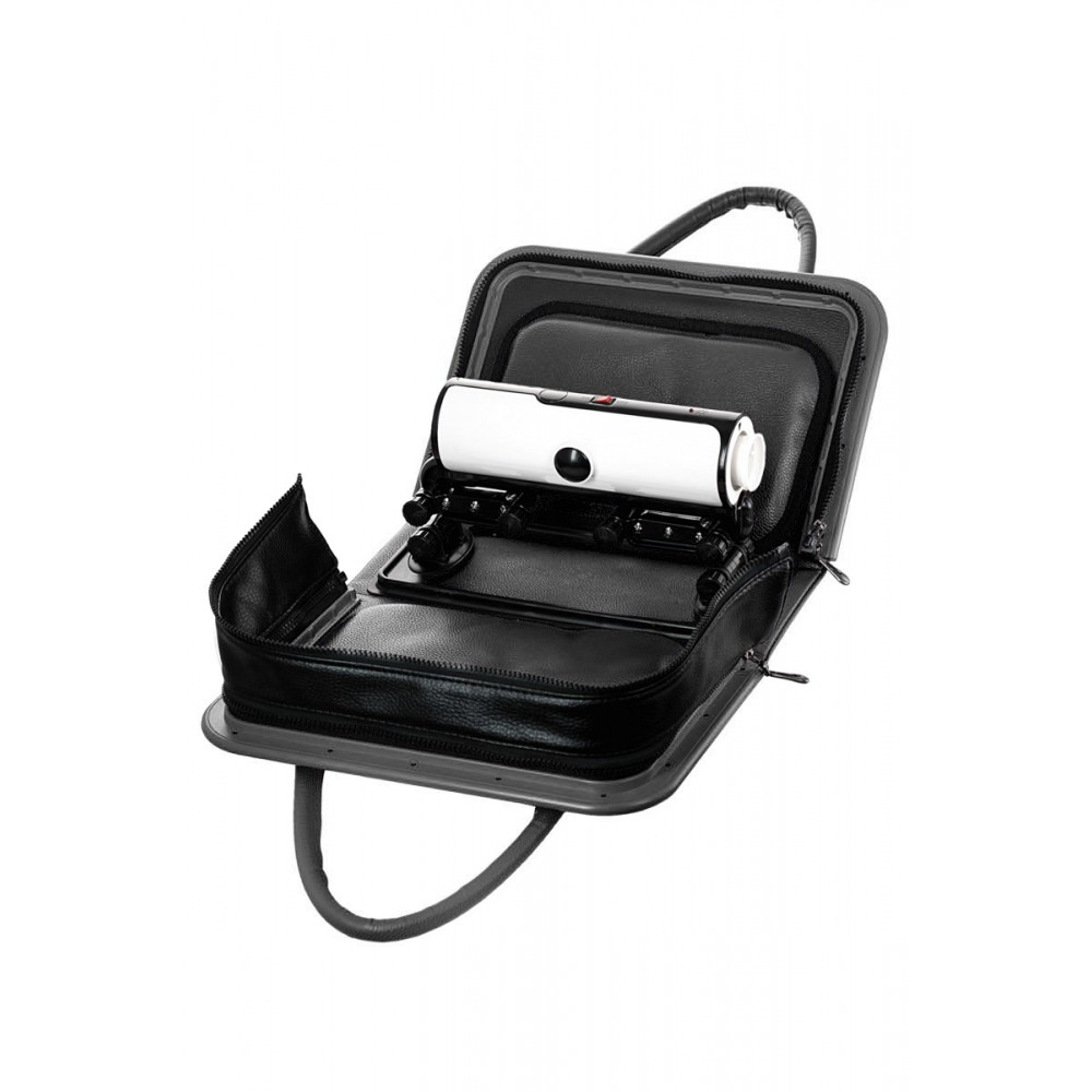 Портативна секс-машина в сумці zslx, чорна - Зображення 4