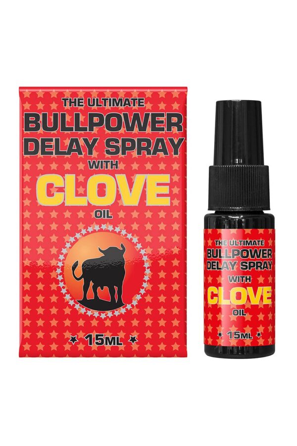 Спрей пролонгатор для чоловіків bull power clove delay spray 15ml