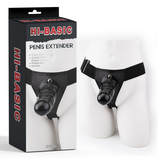 Страпон-фаллопротез chisa hi-basic vibrating black strap on