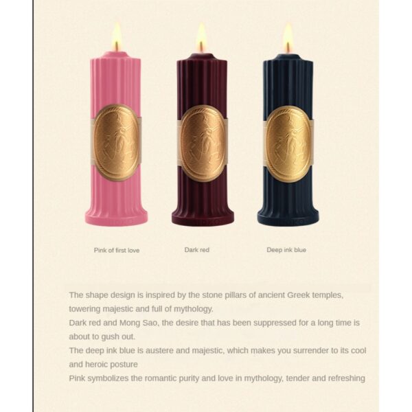 Свічка низькотемпературна upko low temperature wax candle 150 г - Зображення 4