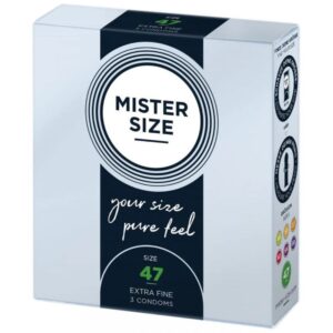 Презервативи mister size 47mm pack of 3