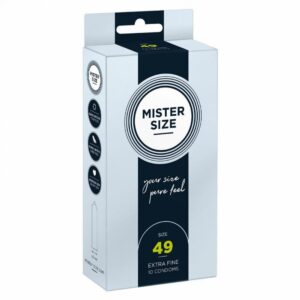 Презервативи mister size 49mm pack of 10