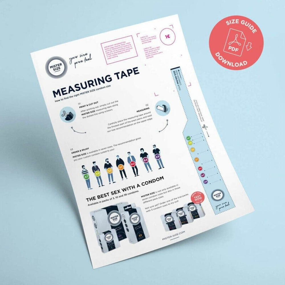 Презервативи mister size 53mm pack of 10 - Зображення 5