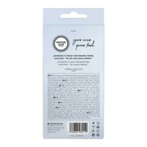 Презервативи mister size 57mm pack of 10