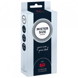 Презервативи mister size 60mm pack of 10